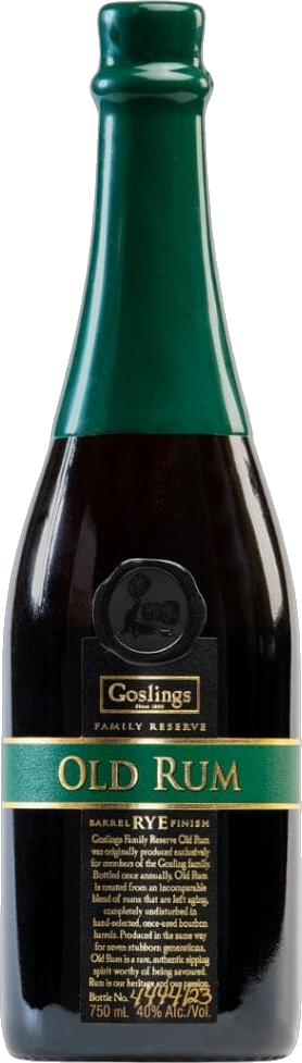 Goslings Family Reserve Old Rum Rye Barrel Finish Rum 750ml | Bottle Stop