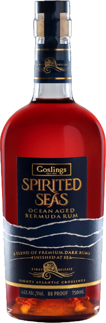 Goslings Spirited Seas Ocean Aged Bermuda Rum 88 Proof 750ml | Bottle Stop