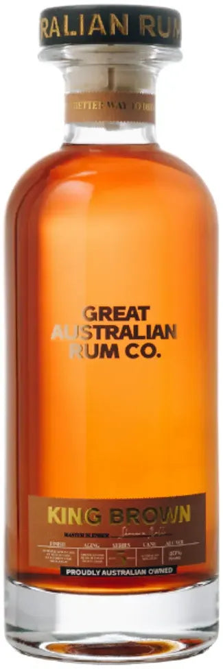 Buy Great Australian Rum Co King Brown Premium Rum 700ml Online at Bottle Stop