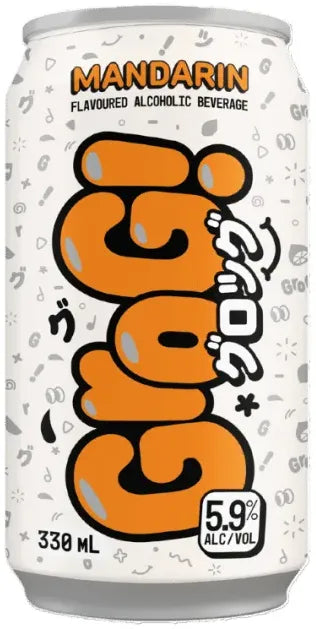 Buy Grog Mandarin Cans 330ml Online at Bottle Stop