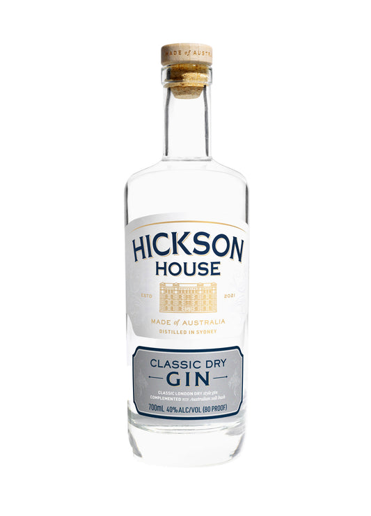 Hickson House Classic Dry Gin 700ml