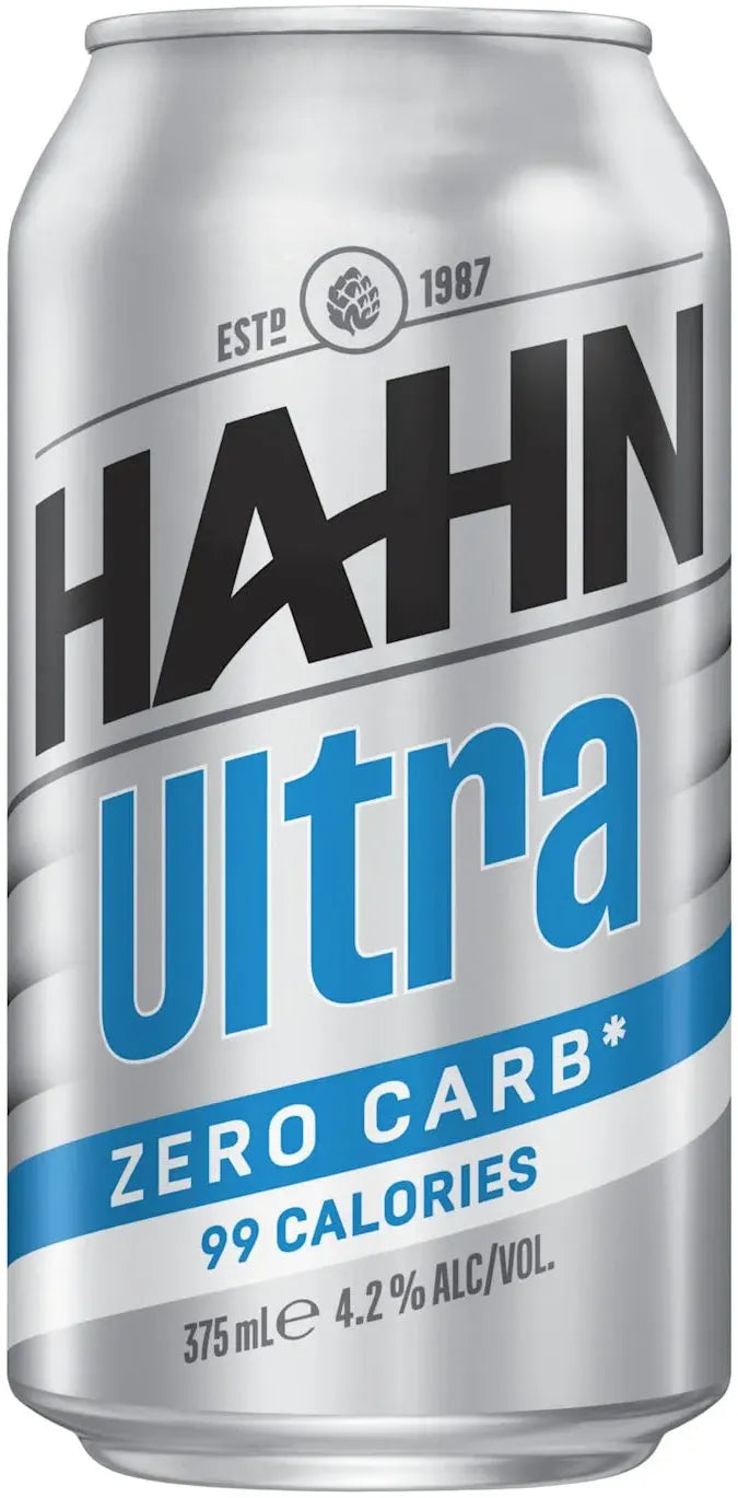 Hahn Ultra 4.2% 24 Pack Cans 375ml | Bottle Stop
