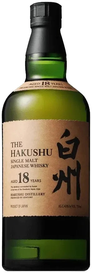 Hakushu 18 Year Old Single Malt Whisky 700ml | Bottle Stop