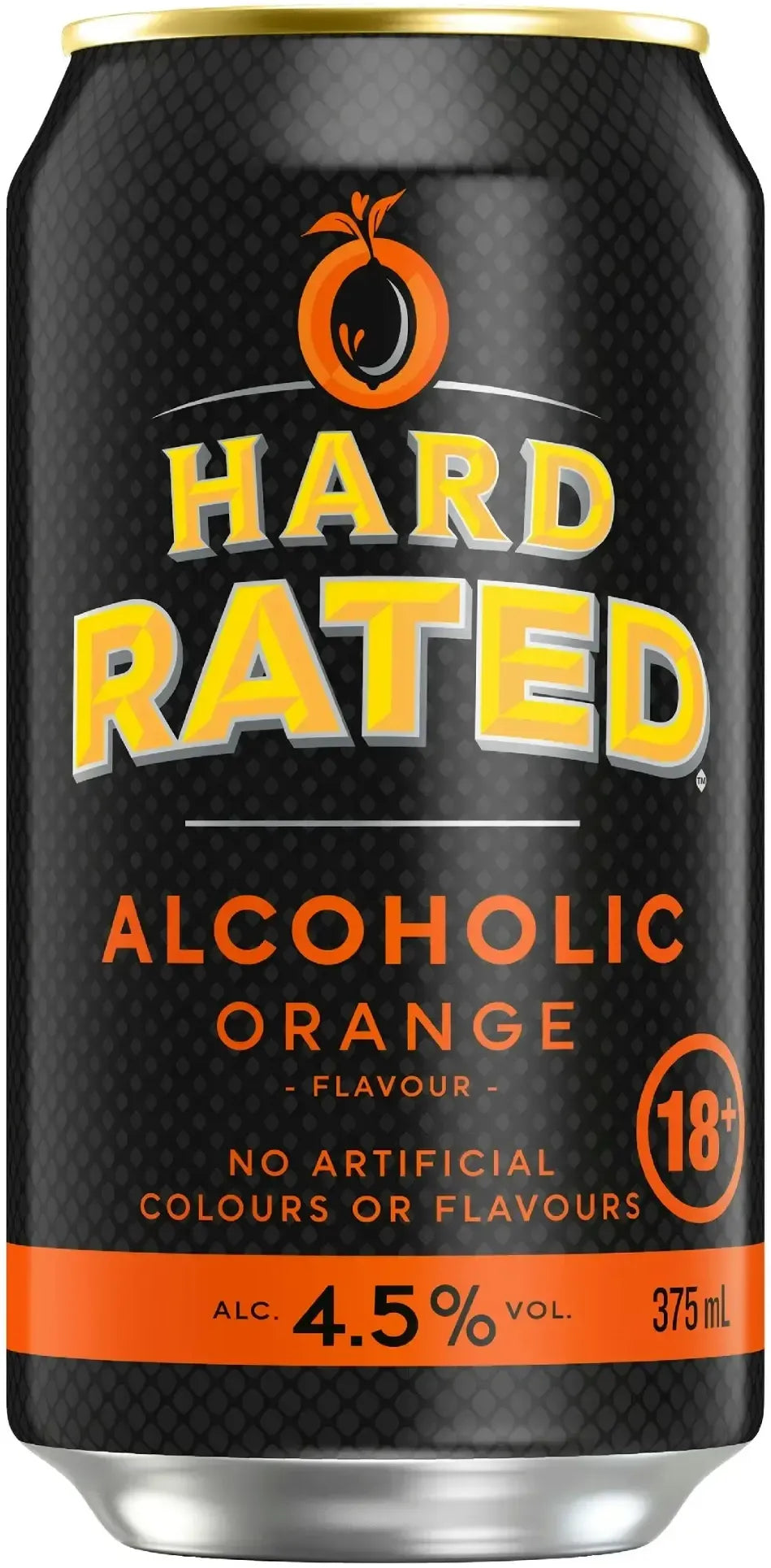 Buy Hard Rated Orange 4.5% 24 Pack Cans 375ml Online at Bottle Stop