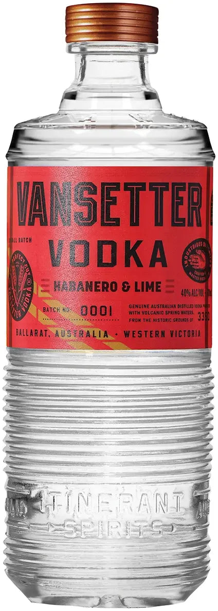 Itinerant Spirits Vansetter Vodka Habanero & Lime 700ml | Bottle Stop