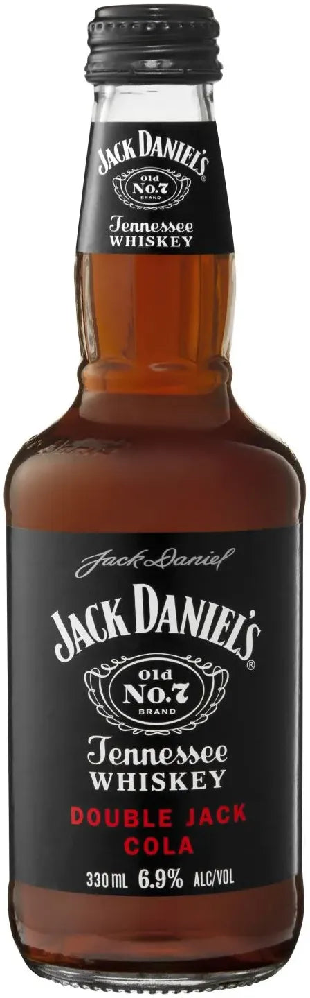 Jack Daniel's Double Jack & Cola 6.9% Bottles 375ml | Bottle Stop
