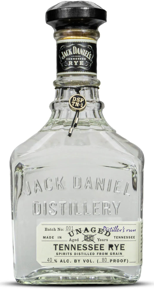 Jack Daniel's Unaged Tennessee Rye Whiskey Batch No.001 750ml | Bottle Stop