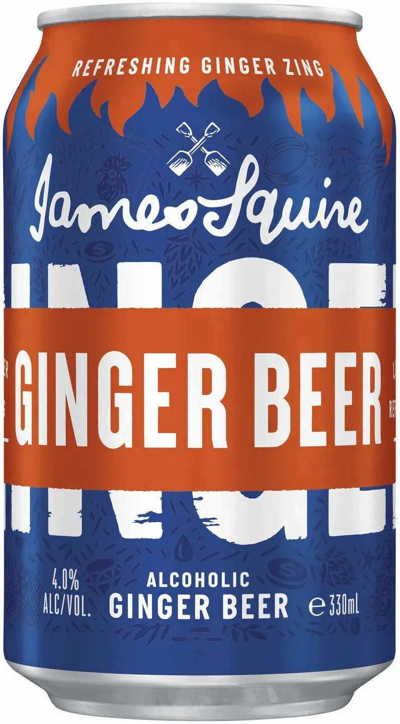 Buy James Squire Ginger Beer 30 Pack Cans 330ml Online at Bottle Stop