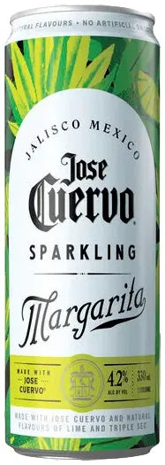 Buy Jose Cuervo Sparkling Margarita 4.2% Cans 330ml Online at Bottle Stop