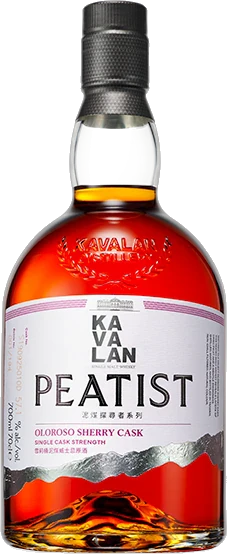 Kavalan Peatist Oloroso Sherry Cask Single Malt Taiwanese Whisky 700ml | Bottle Stop