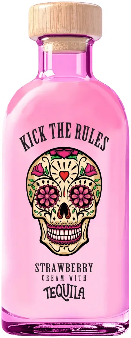 Kick the Rules Strawberry Cream Tequila 700ml | Bottle Stop