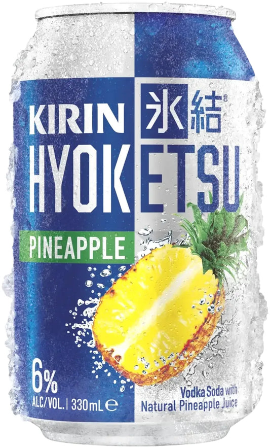 Buy Kirin Hyoketsu Pineapple 6% 24 Pack Cans 330ml Online at Bottle Stop