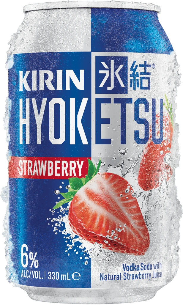 Kirin Hyoketsu Strawberry 6% 24 Pack Cans 330ml | Bottle Stop
