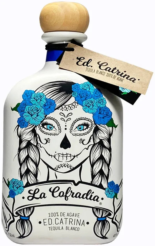 La Cofradia Catrina Vidrio Blanco Tequila 700ml