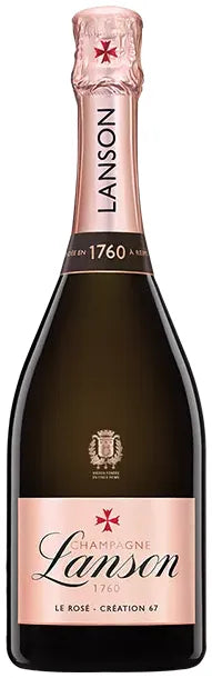Buy Champagne Lanson Le Rose Creation Brut NV 750ml Online at Bottle Stop
