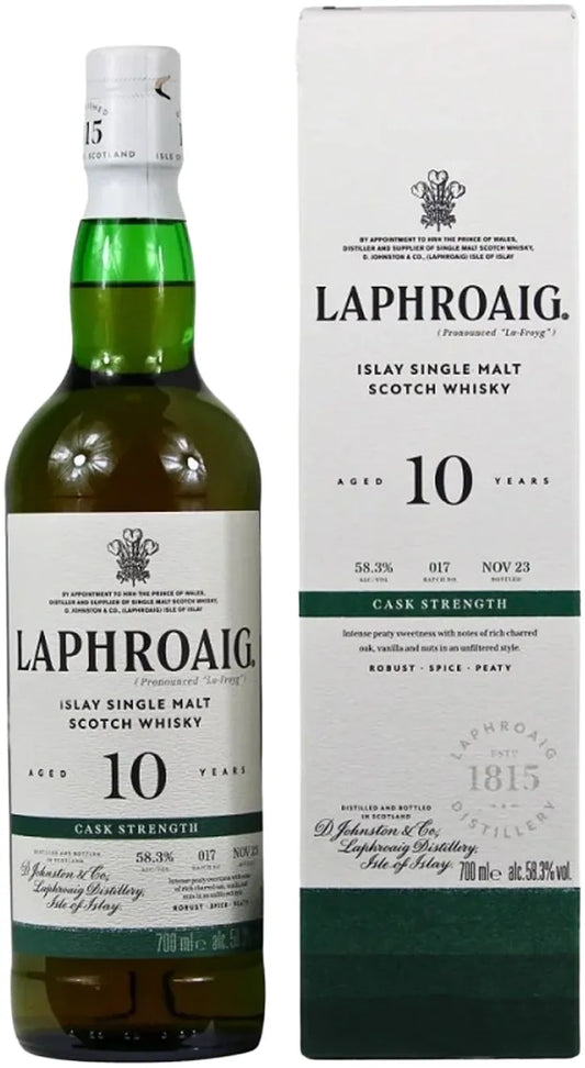 Laphroaig 10 Year Old Batch 17 Single Malt Whisky 700ml