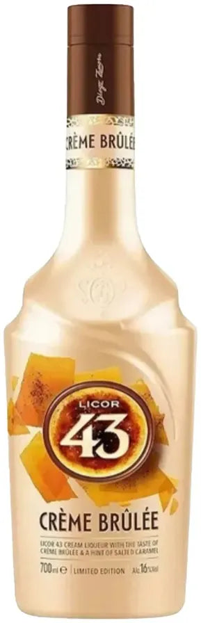 Buy Licor 43 Creme Brulee Limited Edition 700ml Online at Bottle Stop