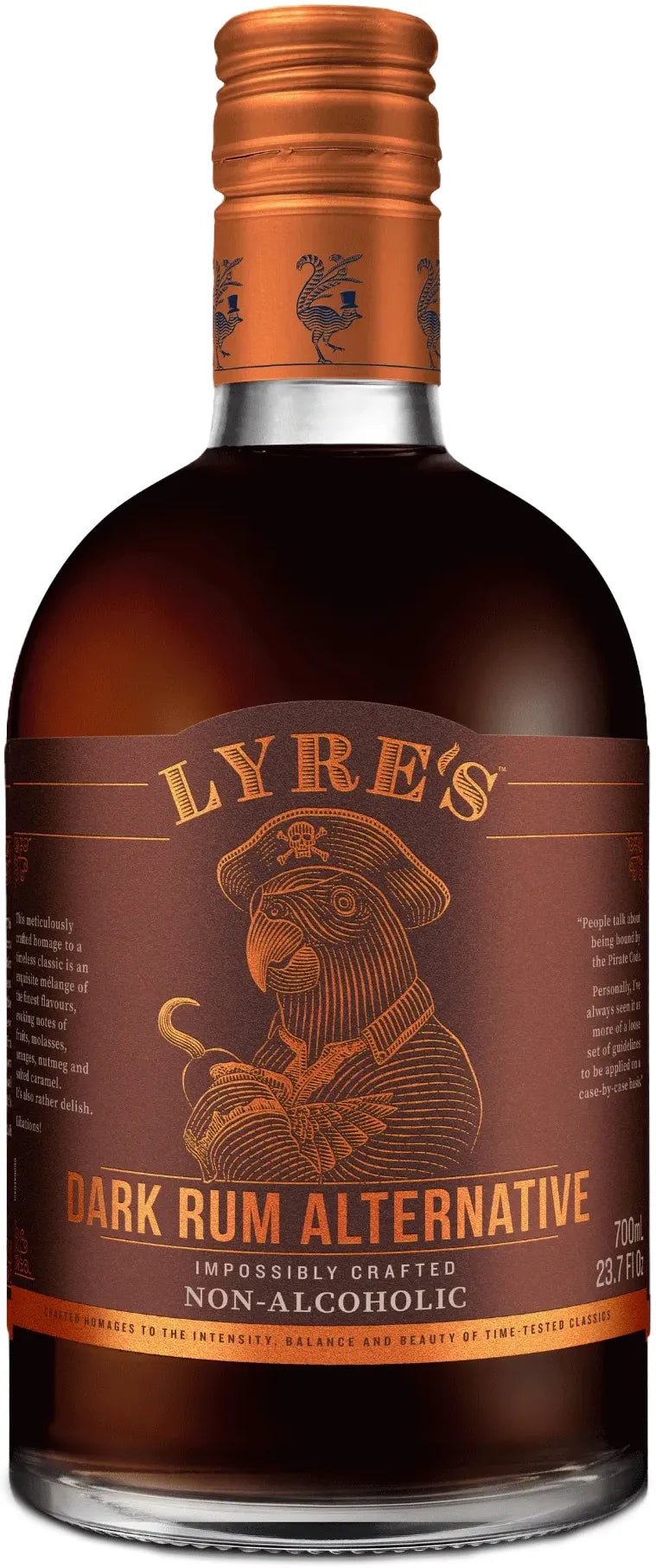 Lyre's Dark Rum Alternative 700ml | Bottle Stop