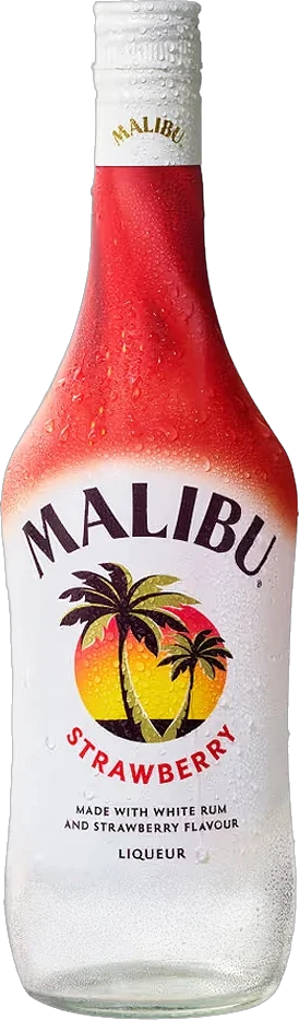Malibu Strawberry Rum Liqueur 700ml | Bottle Stop