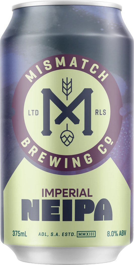 Mismatch Brewing Co. Imperial NEIPA 8% 16 Pack Cans 375ml | Bottle Stop