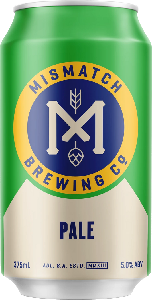 Mismatch Brewing Co. Pale Ale Can 5% 16 Pack Cans 375ml | Bottle Stop