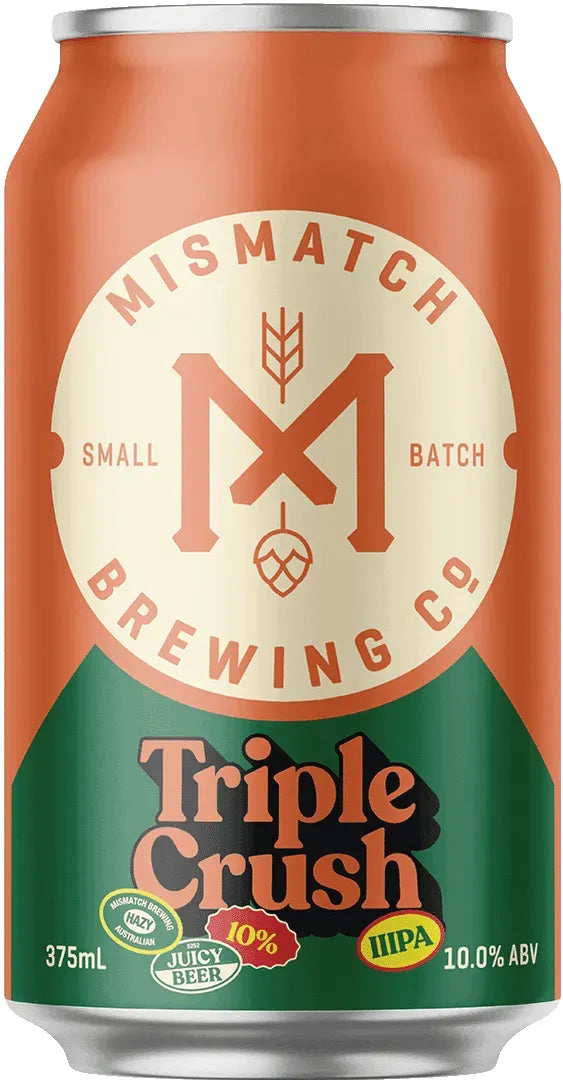 Buy Mismatch Brewing Co. Triple Crush 16 Pack Cans 375ml Online at Bottle Stop
