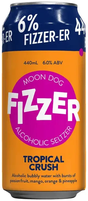Buy Moon Dog Fizzer Tropical Crush Seltzer Can 440ml Online at Bottle Stop