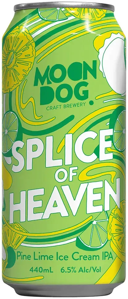Moon Dog Splice Of Heaven Pine Lime IPA 6.5% 24 Pack Cans 440ml | Bottle Stop