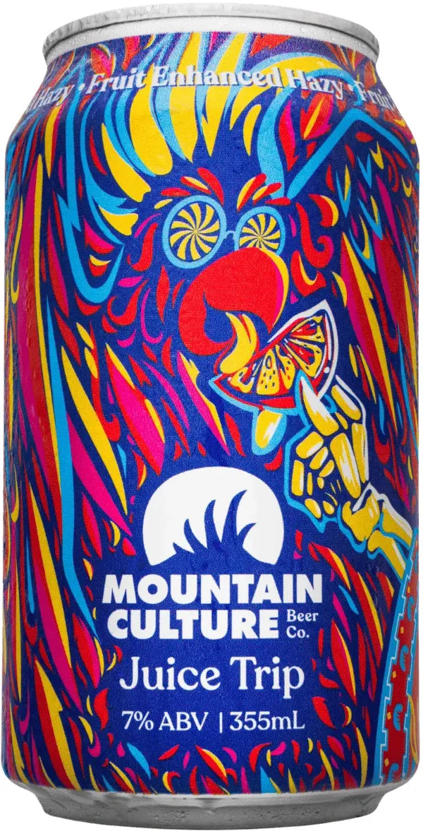 Buy Mountain Culture Beer Co Juice Trip 7% 16 Pack Cans 355ml Online at Bottle Stop