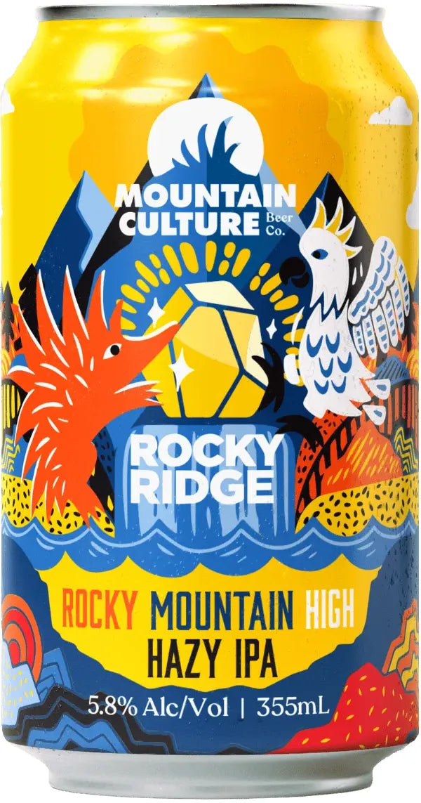 Mountain Culture Beer Co Rocky Mountain High X Rocky Ridge 5.8% 16 Pack Cans 355ml | Bottle Stop