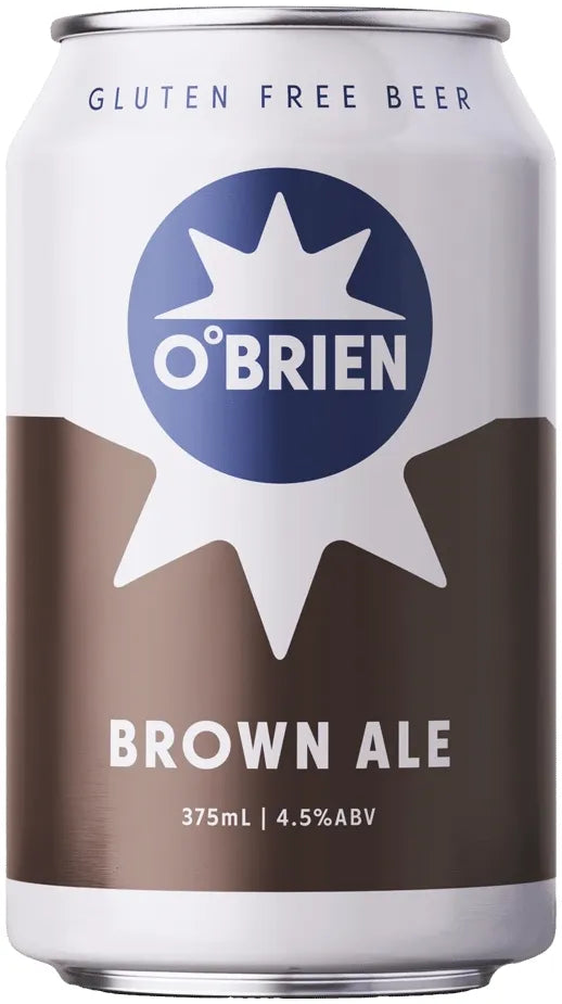 O'Brien Brown Ale 4.5% 24 Pack Cans 375ml