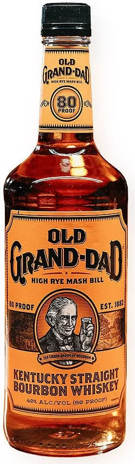Old Grand Dad Kentucky Straight Bourbon Whiskey 1L