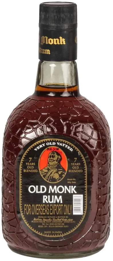Buy Old Monk Rum 42.8% 750ml Online at Bottle Stop