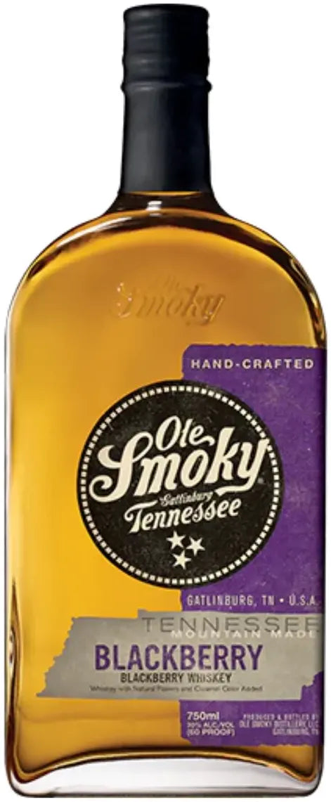 Buy Ole Smoky Blackberry Whiskey 750ml Online at Bottle Stop