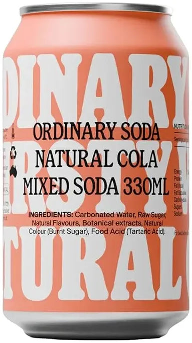 Buy Ordinary Soda Cola 12 Pack Cans 330ml Online at Bottle Stop