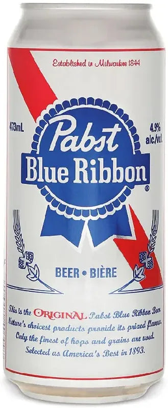 Pabst Blue Ribbon Beer 4.7% 24 Pack Cans 500ml | Bottle Stop