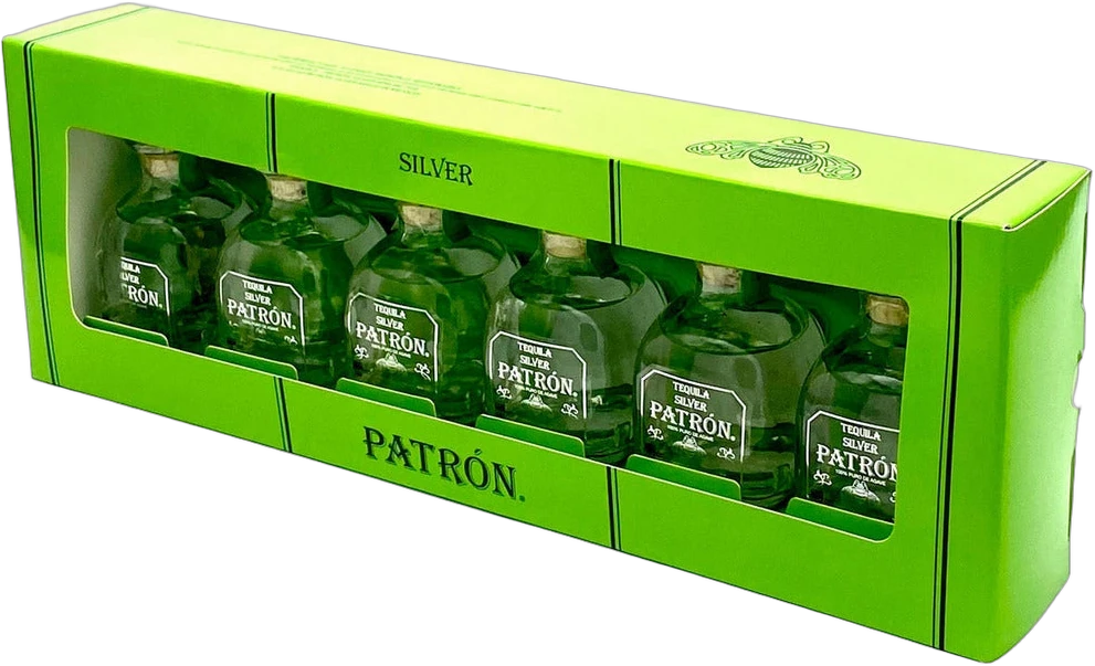 Patron Silver Agave 6 Pack Minis 50ml | Bottle Stop