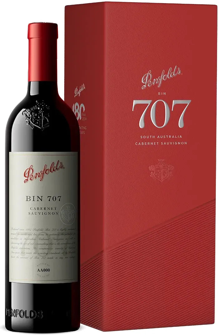 Buy Penfolds Bin 707 Cabernet Sauvignon 2023 Giftbox 750ml Online at Bottle Stop