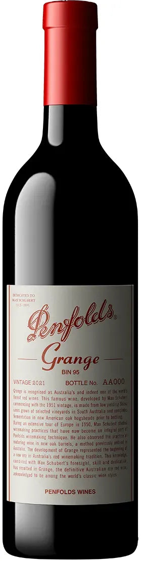 Buy Penfolds Grange Shiraz 2021 750ml Online at Bottle Stop