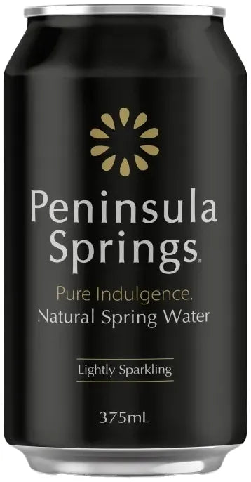 Buy Peninsula Springs Lightly Sparkling 10 Pack Cans 375ml Online at Bottle Stop