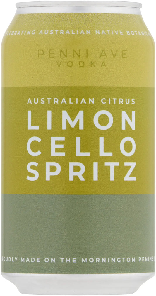 Penni Ave Distillery Australian Citrus Limoncello Spritz 5.5% 24 Pack Cans 355ml | Bottle Stop