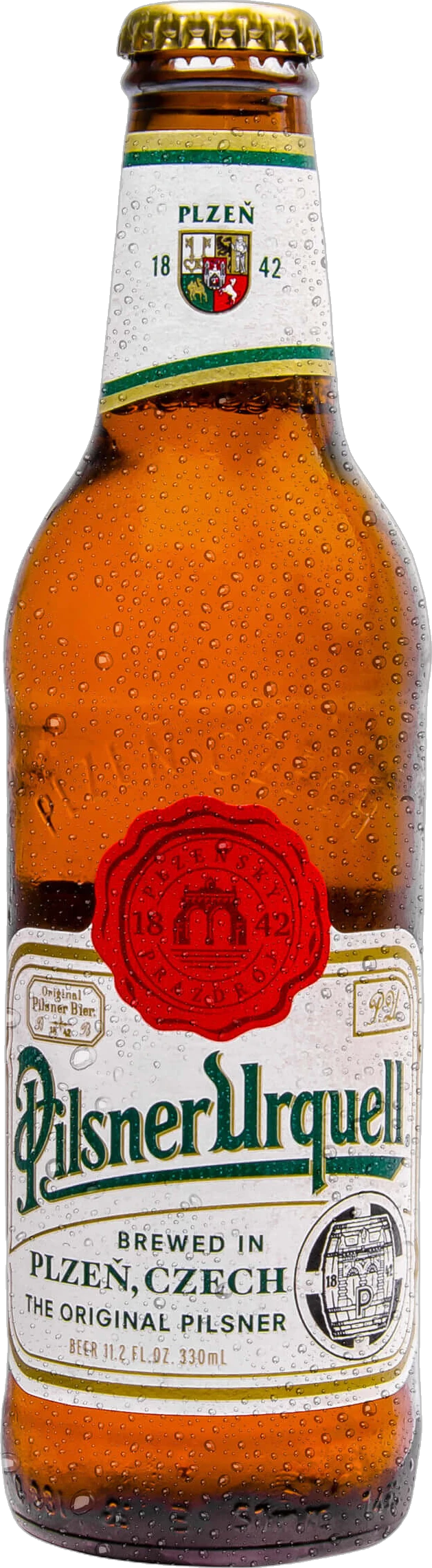 Pilsner Urquell Czech Pilsner 4.4% 24 Pack Bottles 330ml | Bottle Stop
