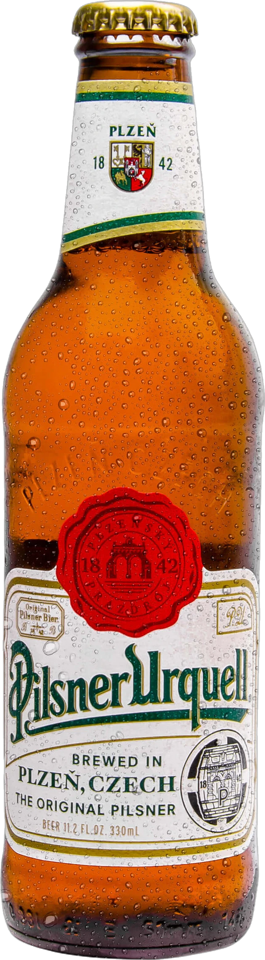Pilsner Urquell Czech Pilsner 4.4% 24 Pack Bottles 330ml | Bottle Stop