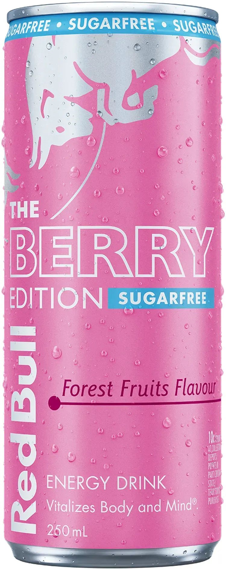 Buy Red Bull Sugarfree Berry Edition 12 Pack Cans 250ml Online at Bottle Stop