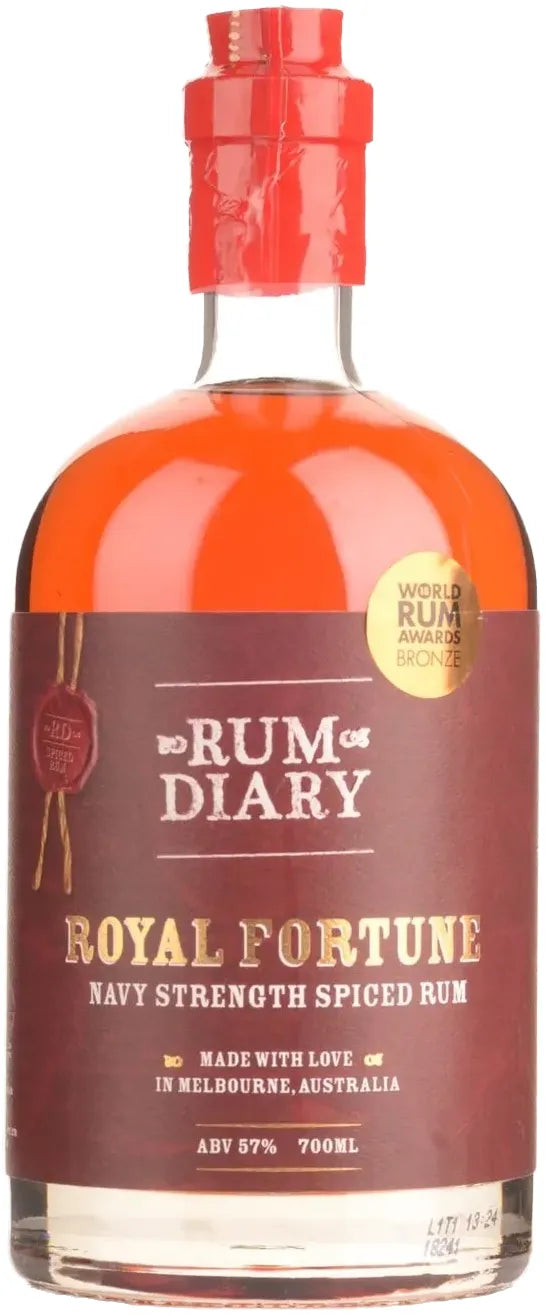 Buy The Rum Diary Spiced Royal Fortune 700ml Online at Bottle Stop