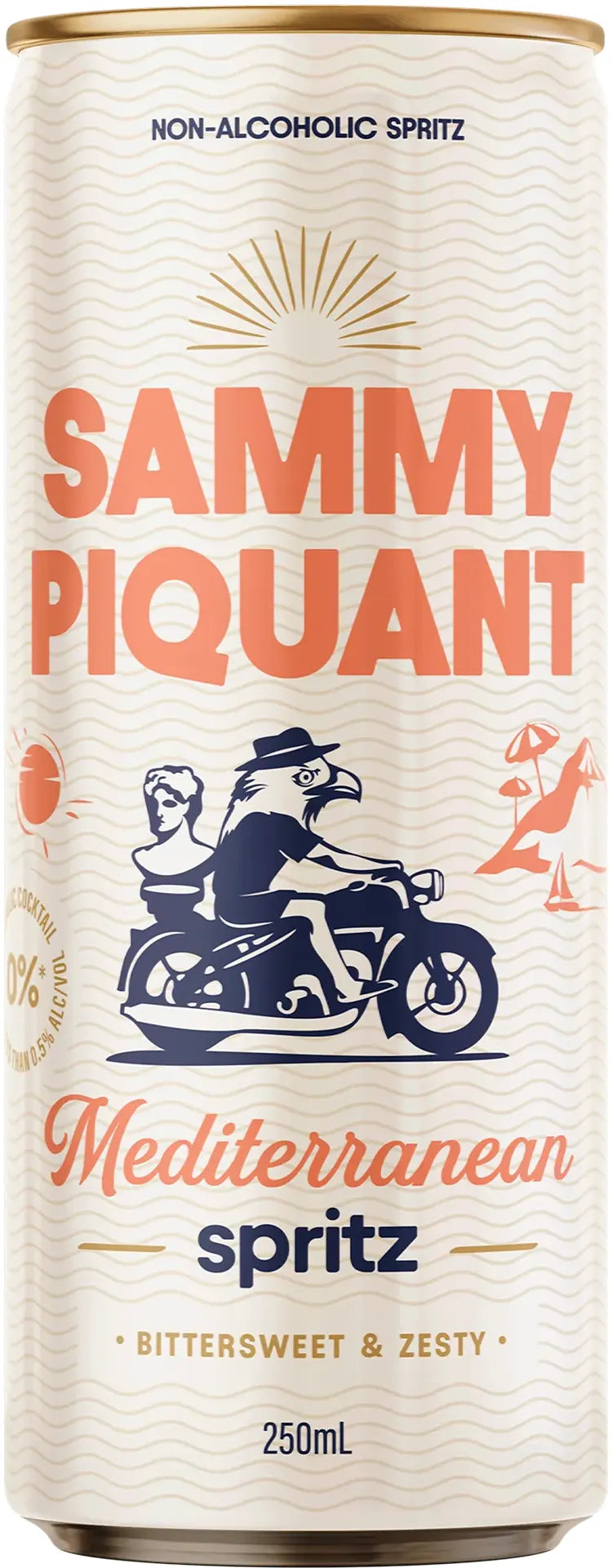Buy Sammy Piquant Mediterranean Spritz 24 Pack Cans 250ml Online at Bottle Stop
