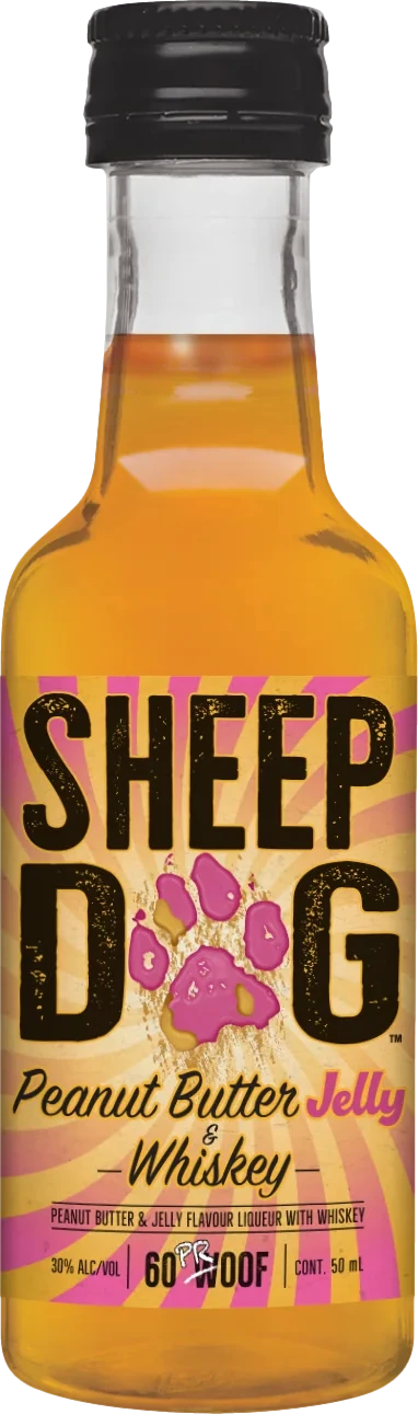 Sheep Dog Peanut Butter Jelly Whiskey 10 Pack Minis 50ml | Bottle Stop