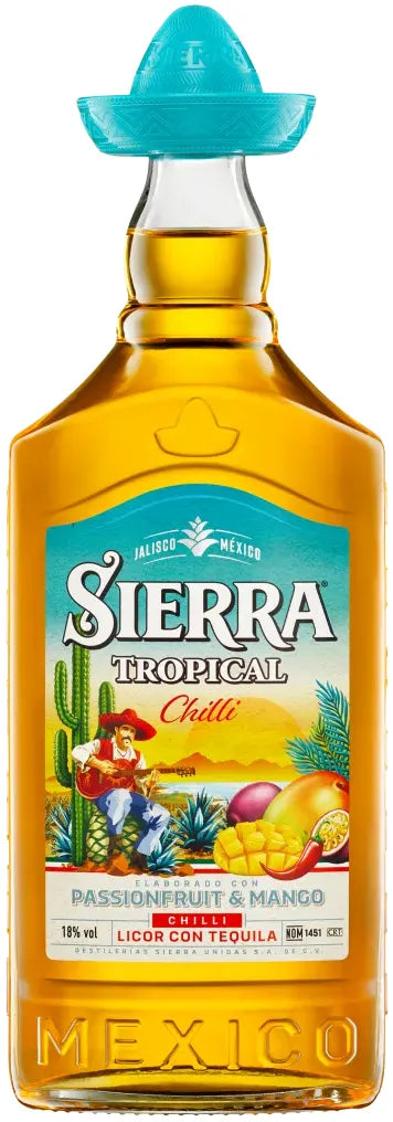 Sierra Tequila Tropical Chilli 700ml