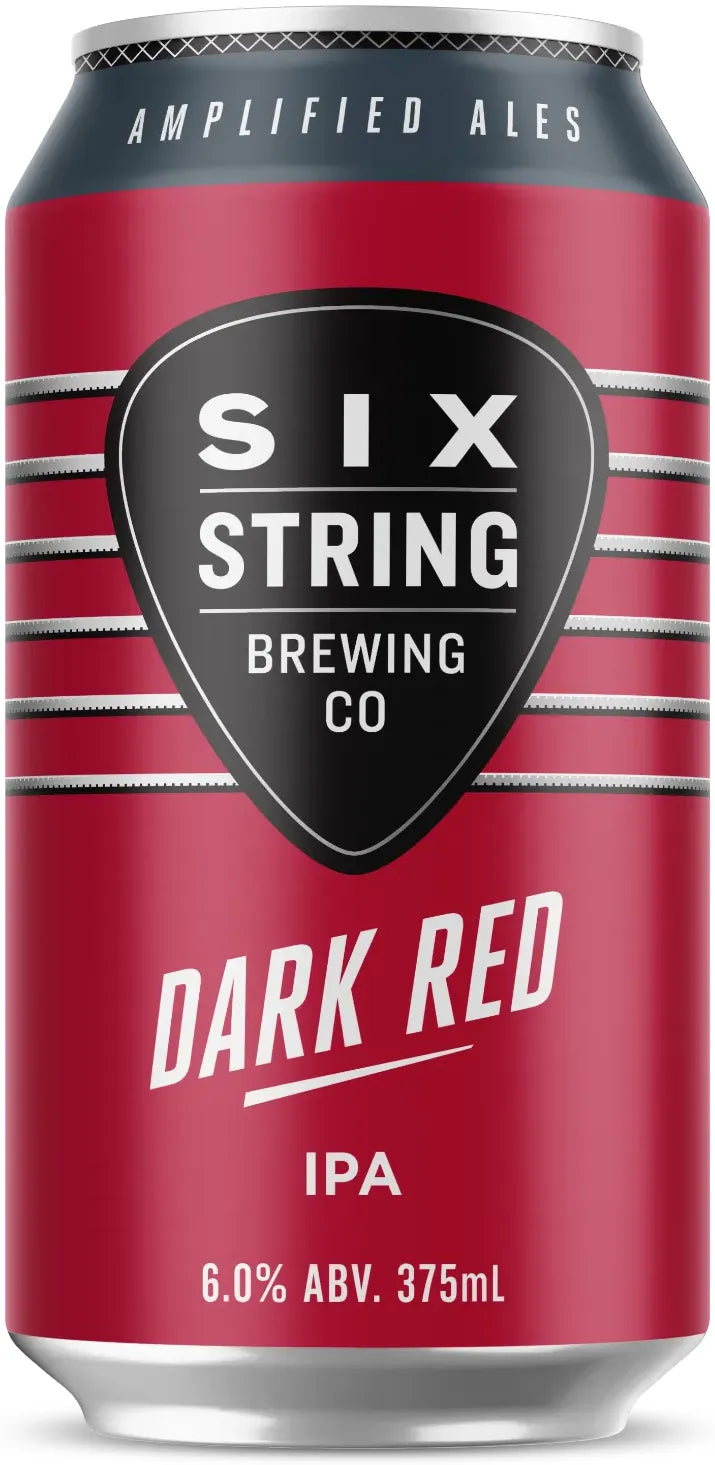 Six String Dark Red IPA 6% Cans 375ml | Bottle Stop