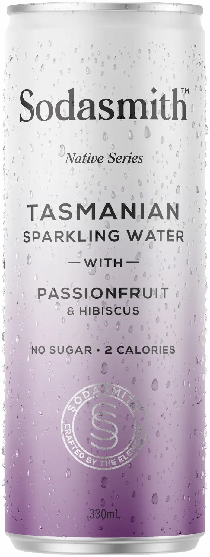 Sodasmith Sparkling Passionfruit & Hibiscus Water 330ml